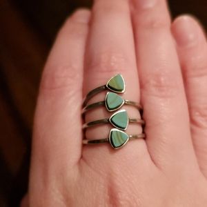 Silver & Turquoise Ring